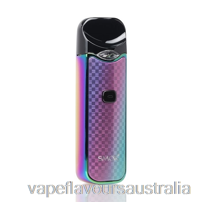 Vape Nicotine Australia SMOK NORD 15W Pod Kit CARBON FIBER - RAINBOW